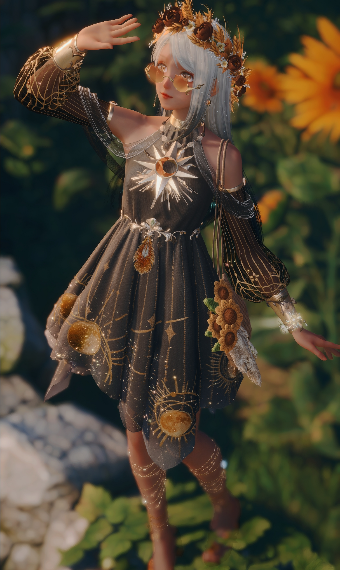 helios, crowned in gold image