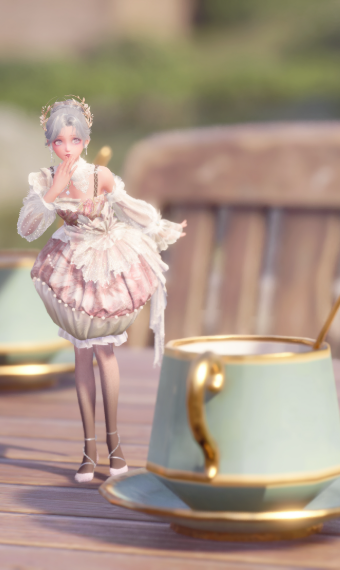Pink Button Mushroom image