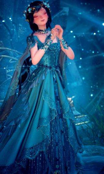 dancing in the blue sky image