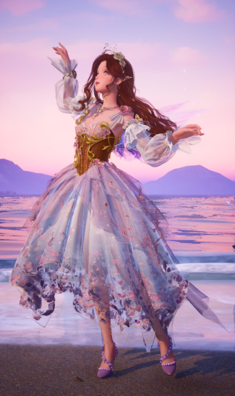 Pink Flower Fairy image