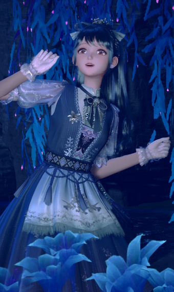 Blue maid image