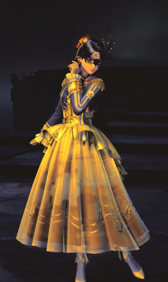 Masked royal image