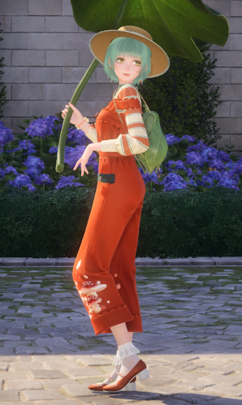 Casual Mushroom Look image