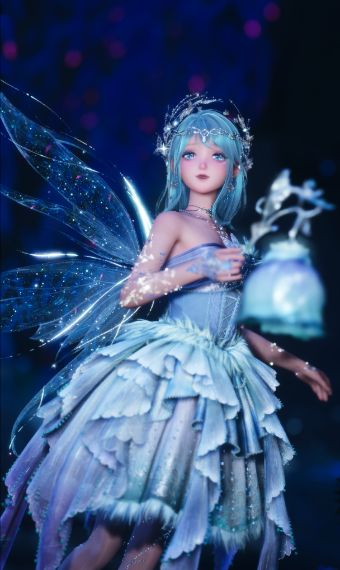 Momo-Match n19: Fairylights in the Night image