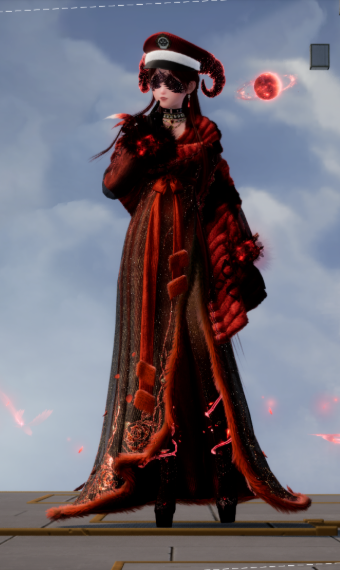 Blood red image