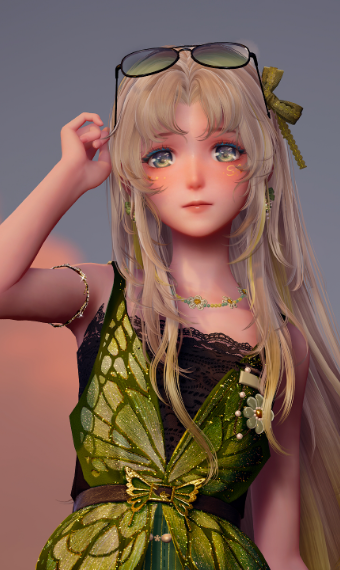Green butter image