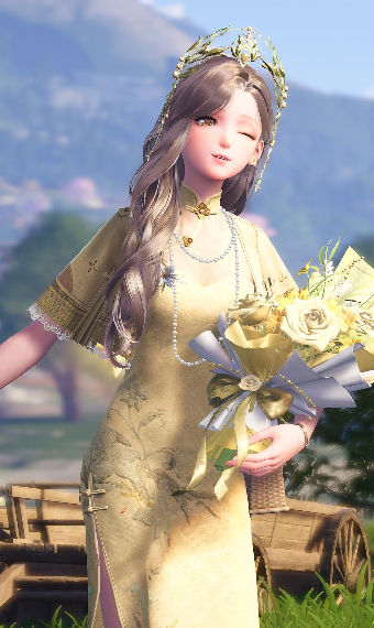 Sunshine and flowers image