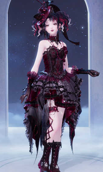 Crimson Vkei Goth image