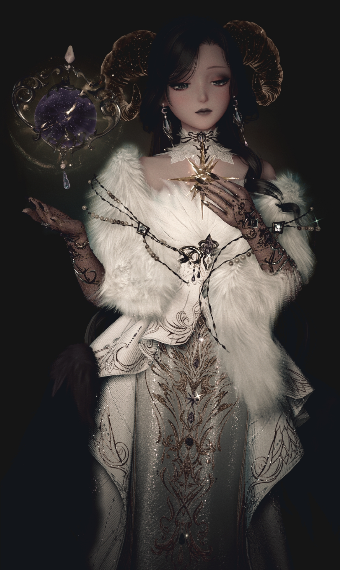 Albedo Overlord: Artistic Rendition image