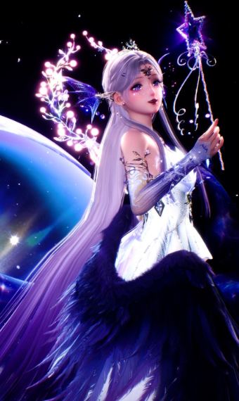 Pink fairy image