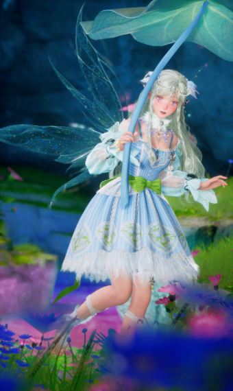 dancing flower image