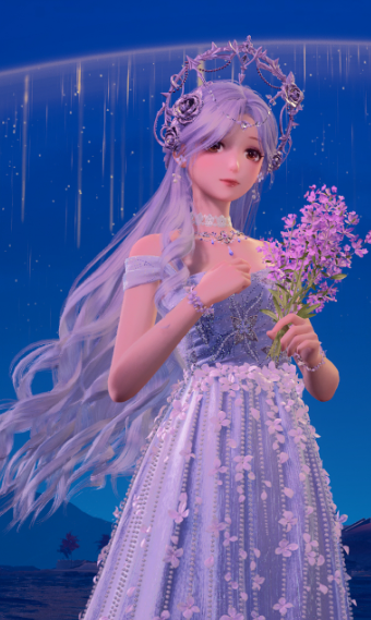 Nikki violet princess!! image