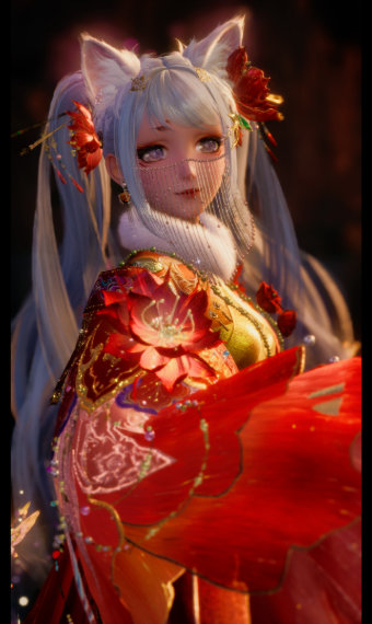 White Fox! image