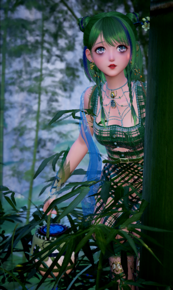 Hidden Bamboo Witch image