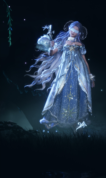 Spooky blue ghost Nikki image