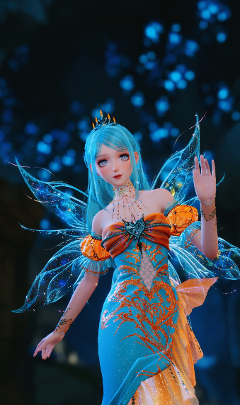 Blue image