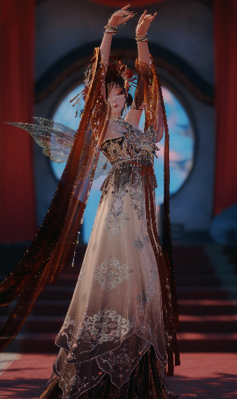 celestial dancing nymph image