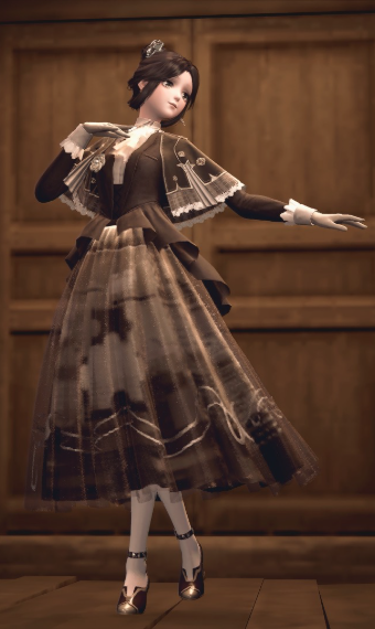 Poised lady image