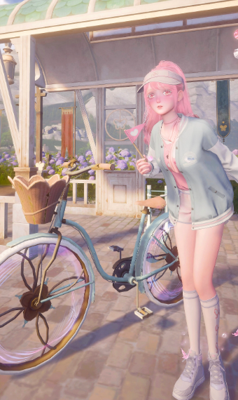 Biking image