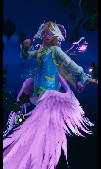 Aela Nikki Ability: Flowing Colors Outfit image