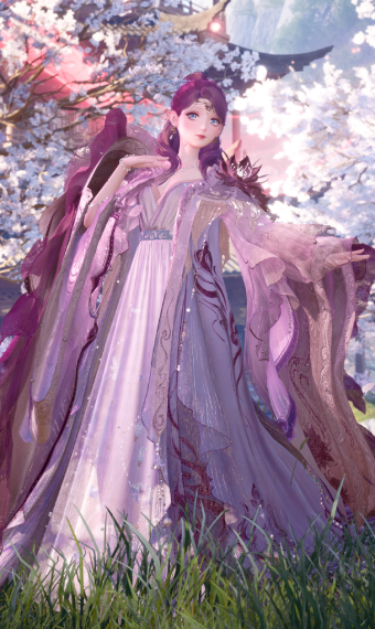 purple lotus image