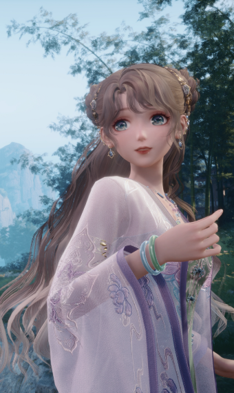 Peaceful Purple Breeze image