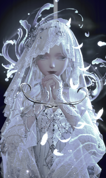 Ghostly bride image