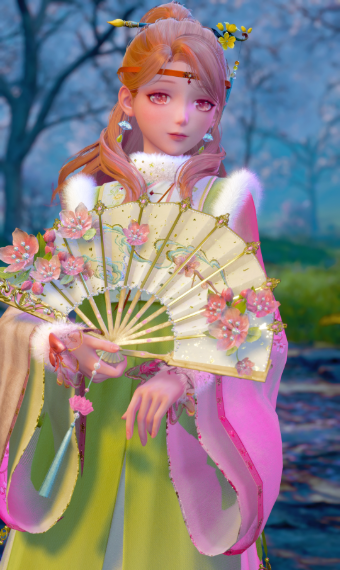cherry blossom in the garden image