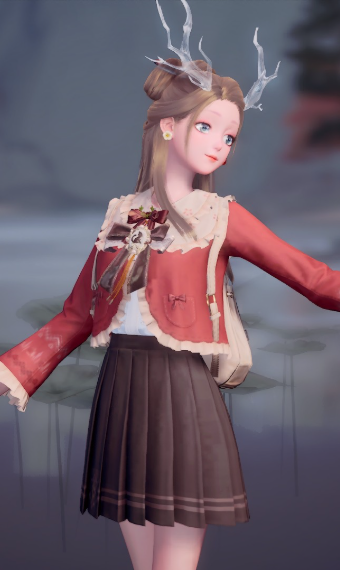 Mythical school girl image