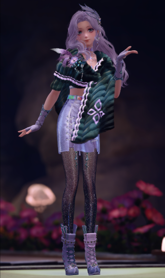 Party Scarf - Item Challenge Chestnut Weave image