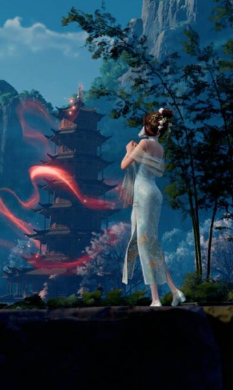 Moonlit Lotus image