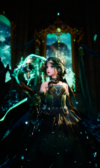 Aria, the Celestial Emerald image