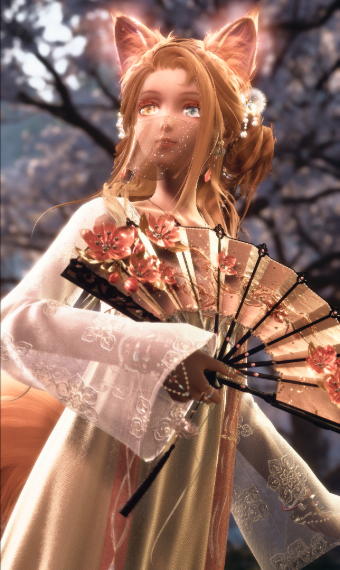 peach cat image