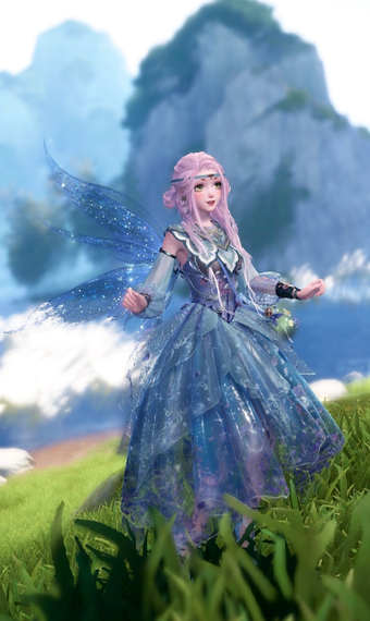 Whimsical fairy image