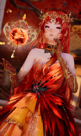 Fire goddess image