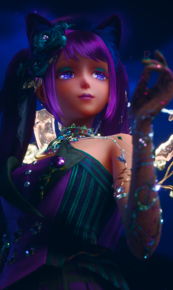 Monster party night image