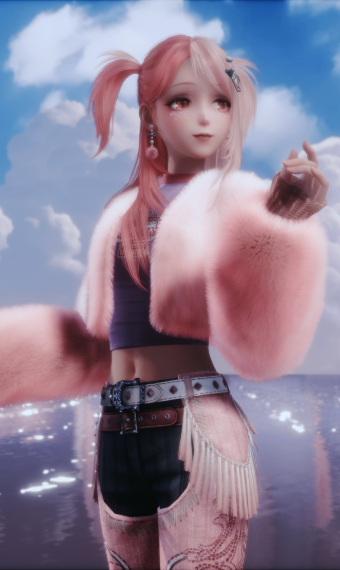 Fluffy Fuschia image