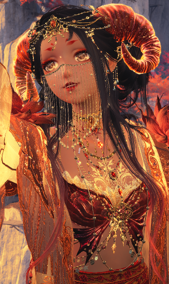 Gilded Crimson Dragon image