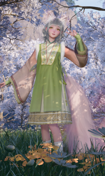 Fox of spring image