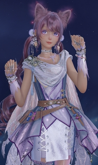 Magical Catgirl Heroine From SPACE! image