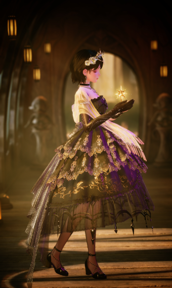 Fallen golden rose image