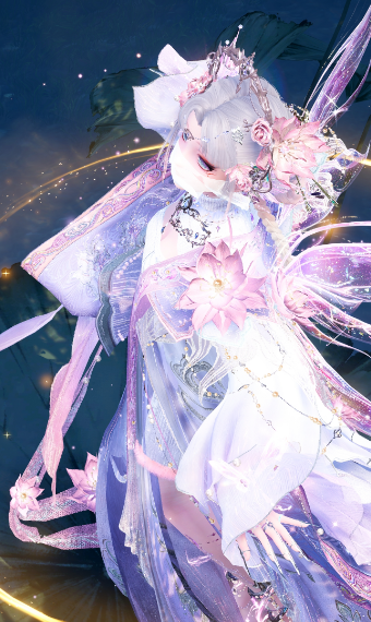 Flowy flower image