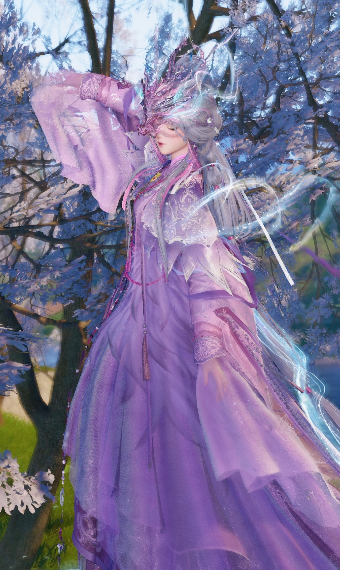 Lavender purple Dragon image