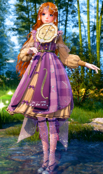 Purple Violin image
