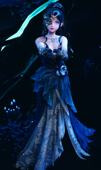 Blue  maiden image