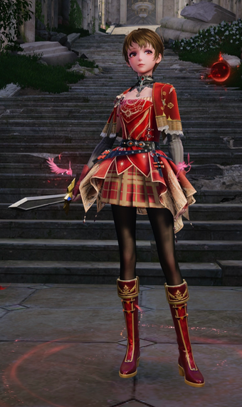 The Lady in Red Armor image