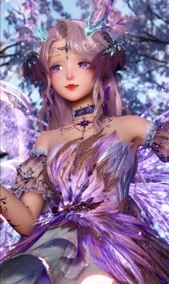 Goddess of Flower (Purple Lavender) image