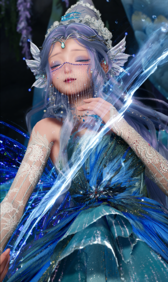 Goddess of Ice (Ice Blue) image