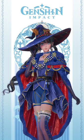 Astrologist Mona Megistus | Genshin Impact Cosplay image