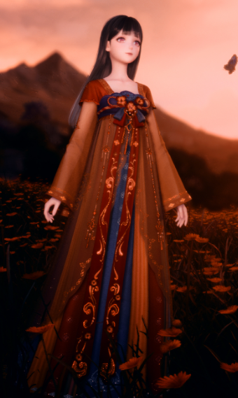 Ai Enma's Traditional Red Floral image